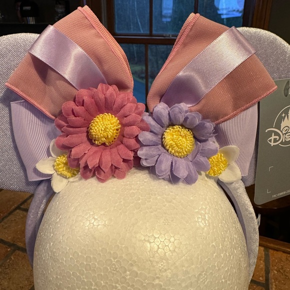 NWT Disney Sea Fantasy Springs Rapunzel Lantern Festival Minnie Ears Headband - Picture 3 of 7